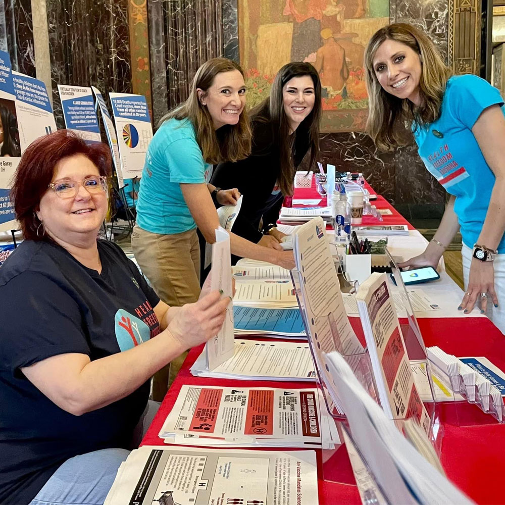 contact health freedom louisiana! members at a recent rotunda day meeting